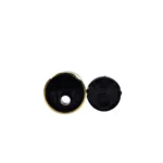 Disc-Top Kapak Gold-Siyah Metalize Çap 28 mm - Görsel 3