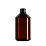 CNL1059 Plastik Kozmetik Medikal Gıda Şişesi Yuvarlak 250 ml - Görsel 2