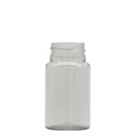 CNL1030 Plastik Kozmetik Medikal Gıda Şişesi Yuvarlak 100 ml - Görsel 2